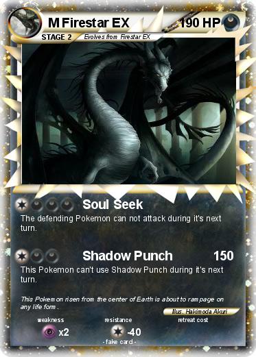 Pokemon M Firestar EX