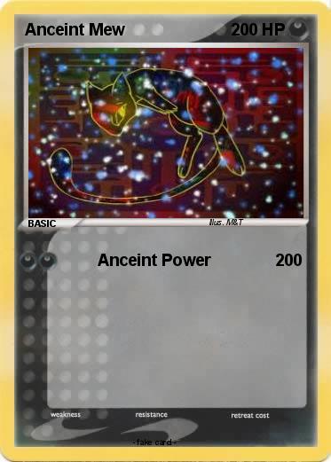 Pokemon Anceint Mew
