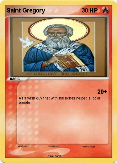 Pokemon Saint Gregory
