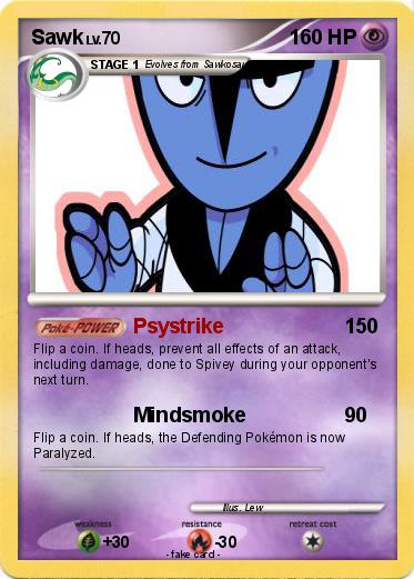 Pokemon Sawk