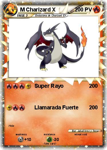 Pokemon M Charizard X