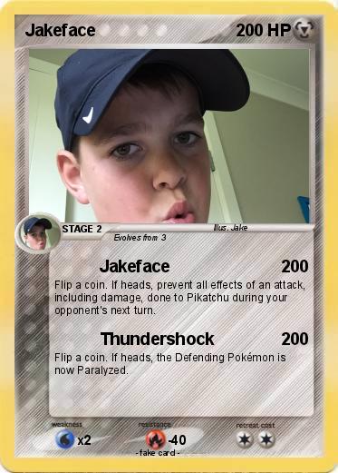 Pokemon Jakeface