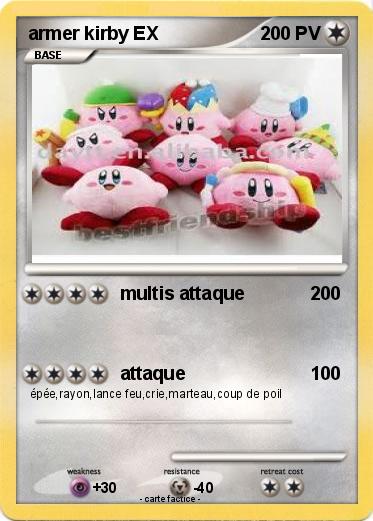 Pokemon armer kirby EX