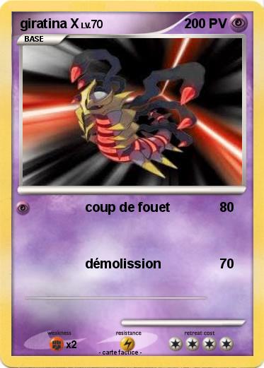 Pokemon giratina X