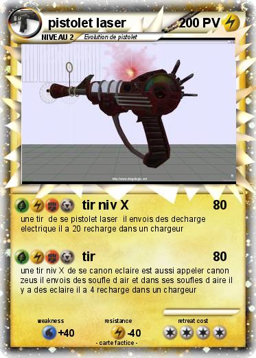 Pokemon pistolet laser