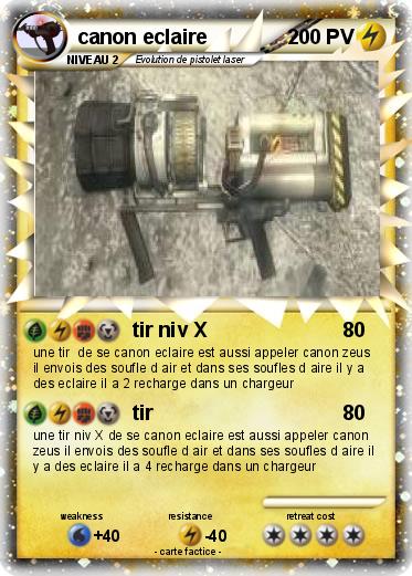 Pokemon canon eclaire
