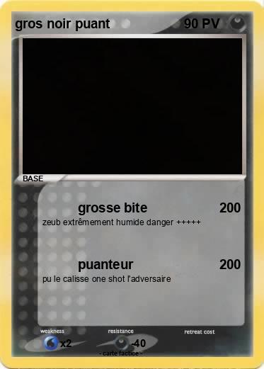 Pokemon gros noir puant