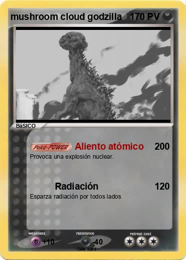 Pokemon mushroom cloud godzilla