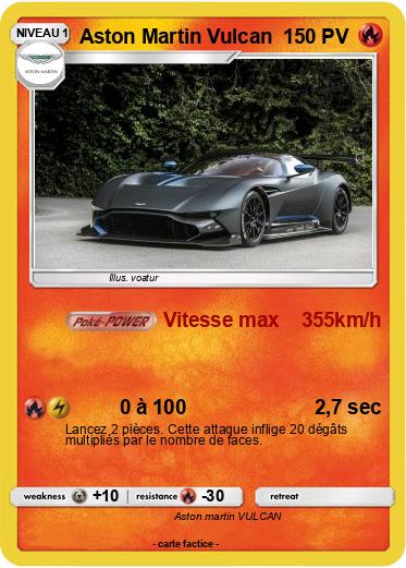 Pokemon Aston Martin Vulcan
