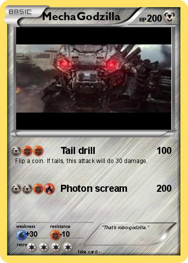 Pokemon MechaGodzilla