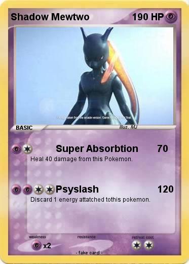 Pokemon Shadow Mewtwo