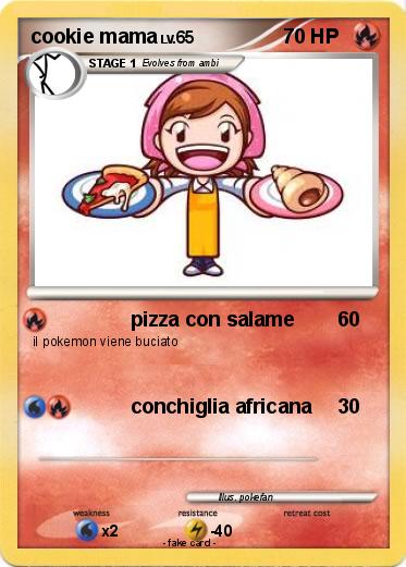 Pokemon cookie mama