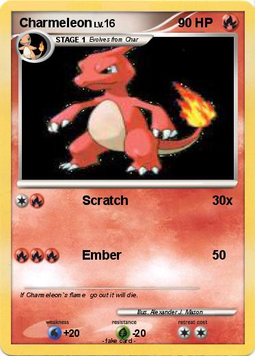 Pokemon Charmeleon