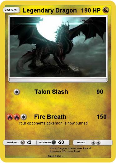 Pokemon Legendary Dragon