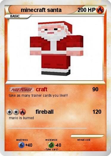 Pokemon minecraft santa