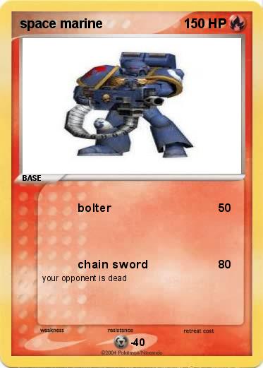 Pokemon space marine