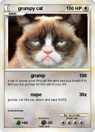 Pokemon grumpy cat