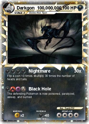 Pokemon Darkgon  100,000,000,