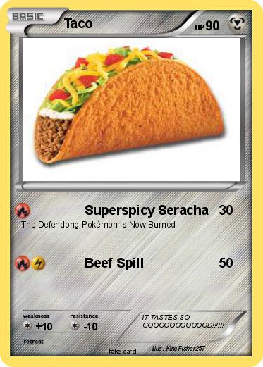 Pokemon Taco