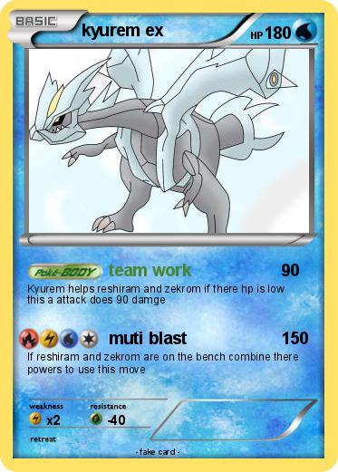 Pokemon kyurem ex