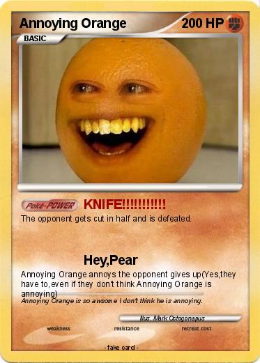 Pokemon Annoying Orange
