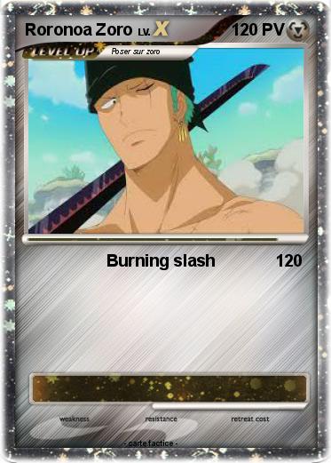 Pokemon Roronoa Zoro