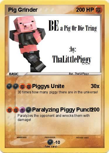 Pokemon Pig Grinder