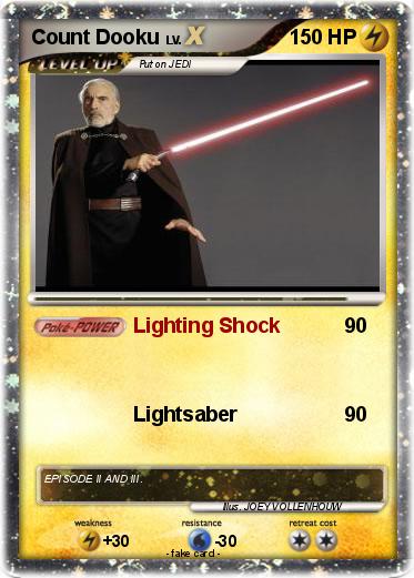 Pokemon Count Dooku