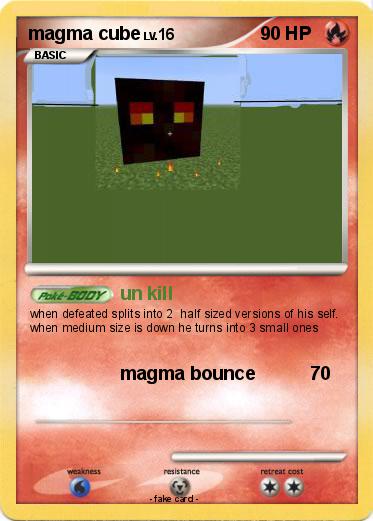 Pokemon magma cube