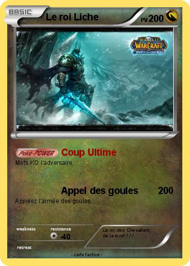 Pokemon Le roi Liche