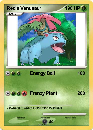 Pokemon Red's Venusaur