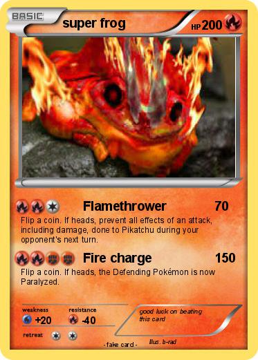 Pokemon super frog