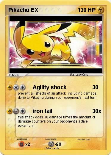 Pokemon Pikachu EX