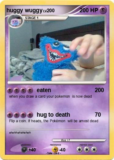 Pokemon huggy wuggy