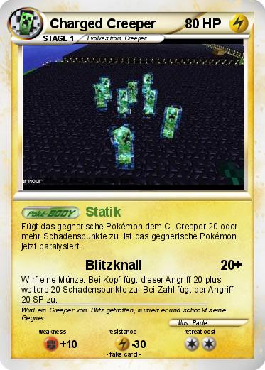 Pokemon Charged Creeper