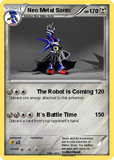 Pokemon Neo Metal Sonic