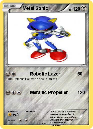 Pokemon Metal Sonic