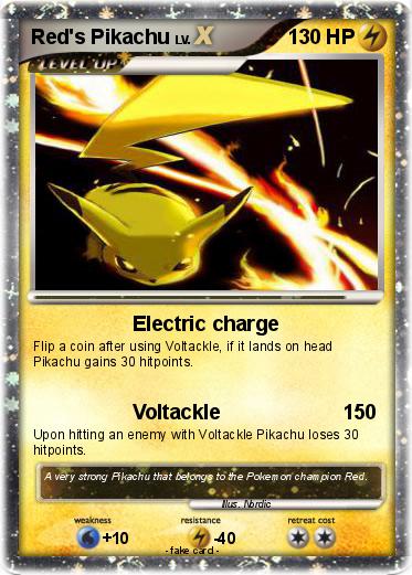 Pokemon Red's Pikachu