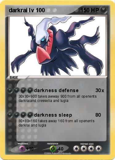 Pokemon darkrai lv 100