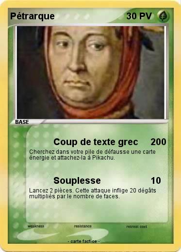 Pokemon Pétrarque