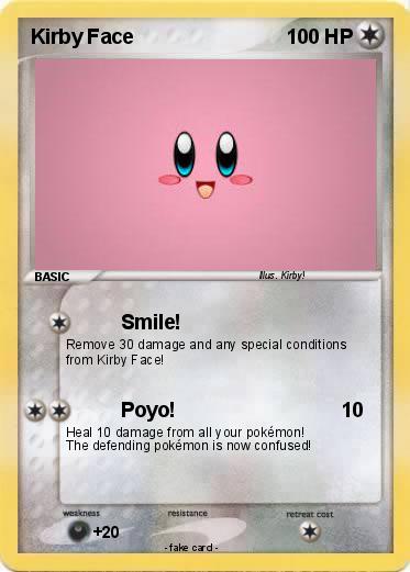 Pokemon Kirby Face