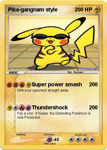 Pokemon Pika-gangnam style