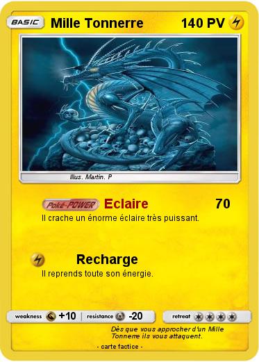 Pokemon Mille Tonnerre
