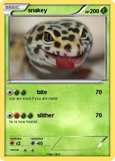 Pokemon snakey