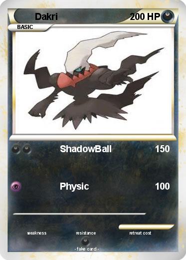Pokemon Dakri