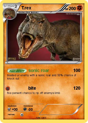 Pokemon T.rex