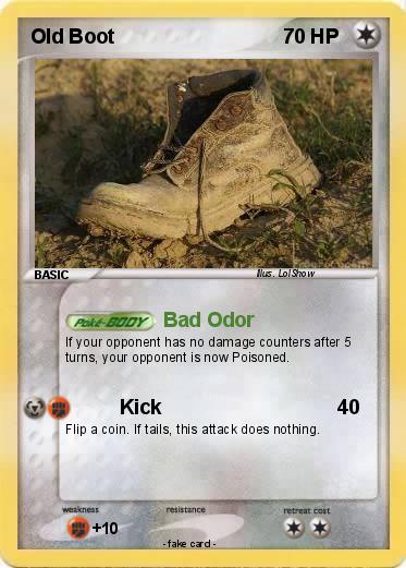 Pokemon Old Boot