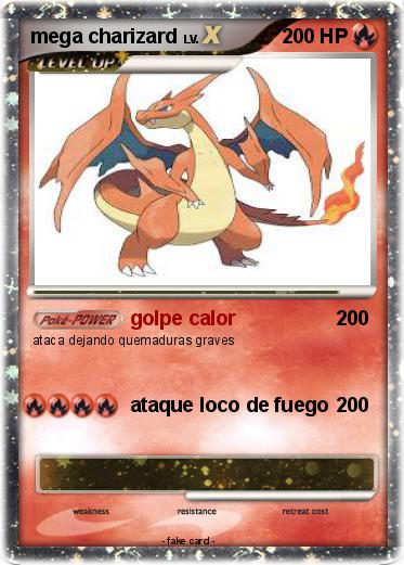 Pokemon mega charizard