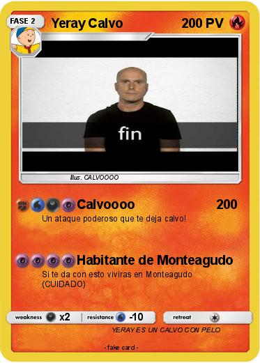 Pokemon Yeray Calvo