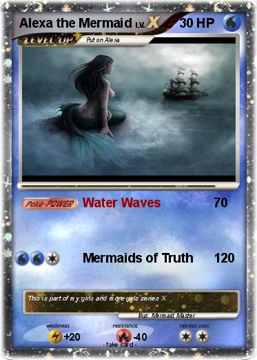 Pokemon Alexa the Mermaid